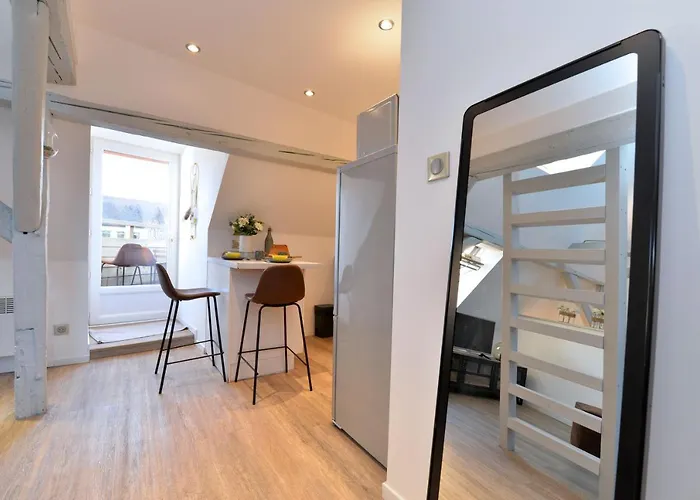 شقة La Petite Terrasse Sur Les Toits *